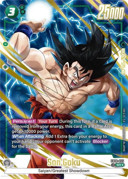 Son Goku - FB08-055 (Alternate Art), Saiyan's Pride FB08-055