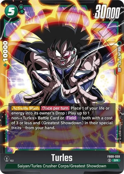 Turles - FB08-059, Saiyan's Pride FB08-059