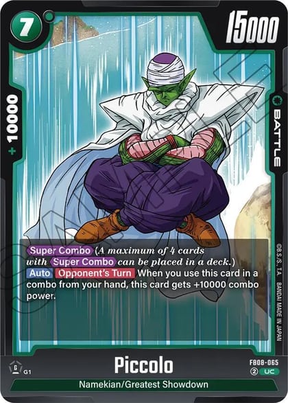 Piccolo - FB08-065, Saiyan's Pride FB08-065