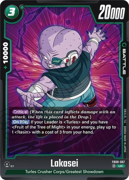 Lakasei, Saiyan's Pride FB08-067