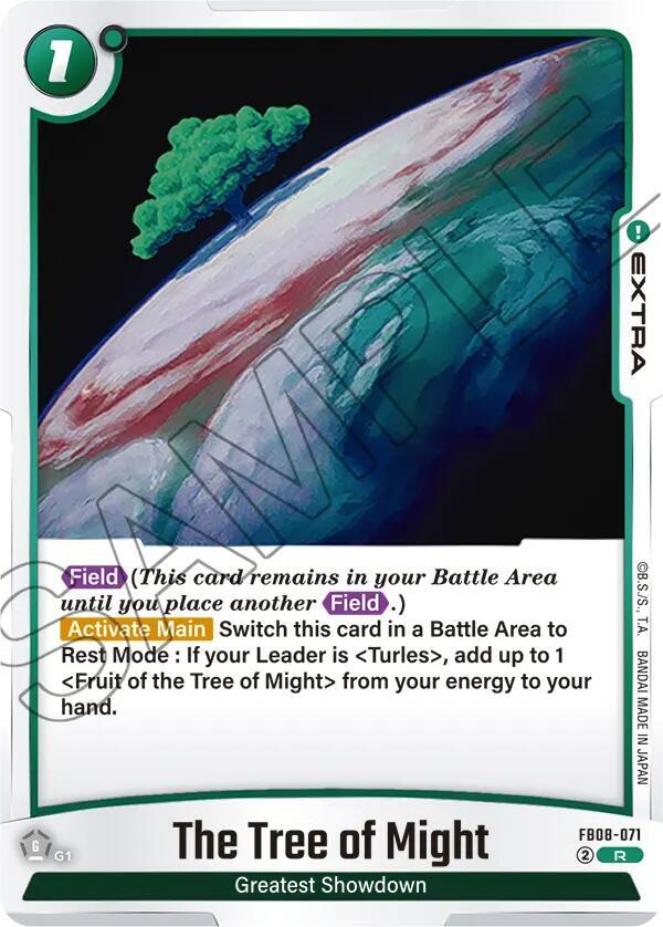 The Tree of Might, Saiyan's Pride FB08-071