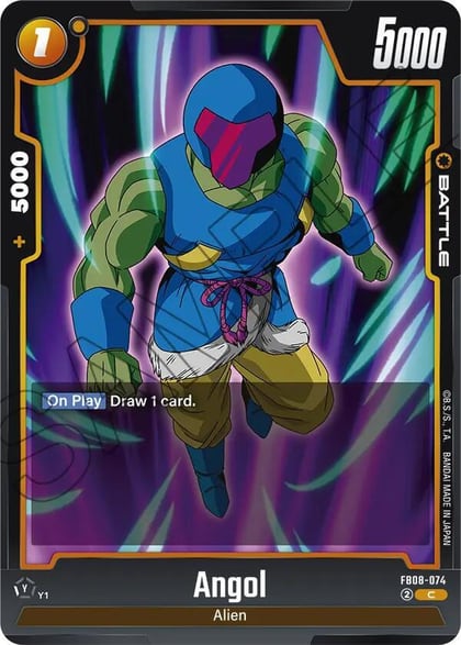 Angol, Saiyan's Pride FB08-074