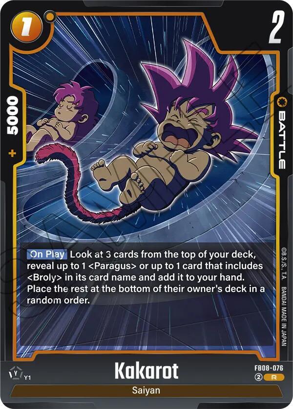 Kakarot - FB08-076, Saiyan's Pride FB08-076