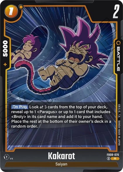 Kakarot - FB08-076, Saiyan's Pride FB08-076