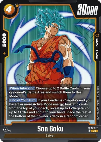 Son Goku - FB08-077, Saiyan's Pride FB08-077