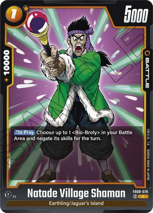 Natade Village Shaman, Saiyan's Pride FB08-078