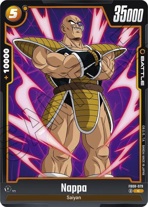 Nappa, Saiyan's Pride FB08-079