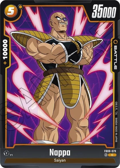 Nappa, Saiyan's Pride FB08-079