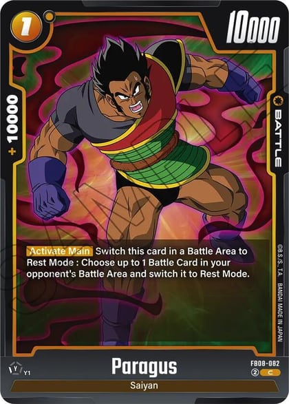 Paragus - FB08-082, Saiyan's Pride FB08-082