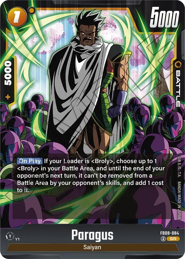 Paragus - FB08-084, Saiyan's Pride FB08-084