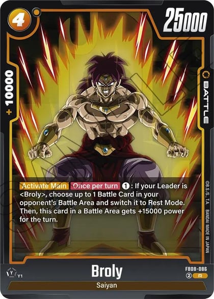 Broly - FB08-086, Saiyan's Pride FB08-086