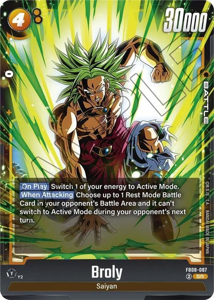 Broly - FB08-087, Saiyan's Pride FB08-087