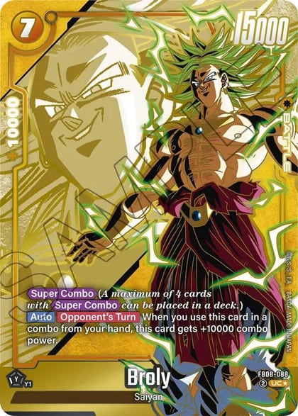 Broly - FB08-088 (Alternate Art), Saiyan's Pride FB08-088