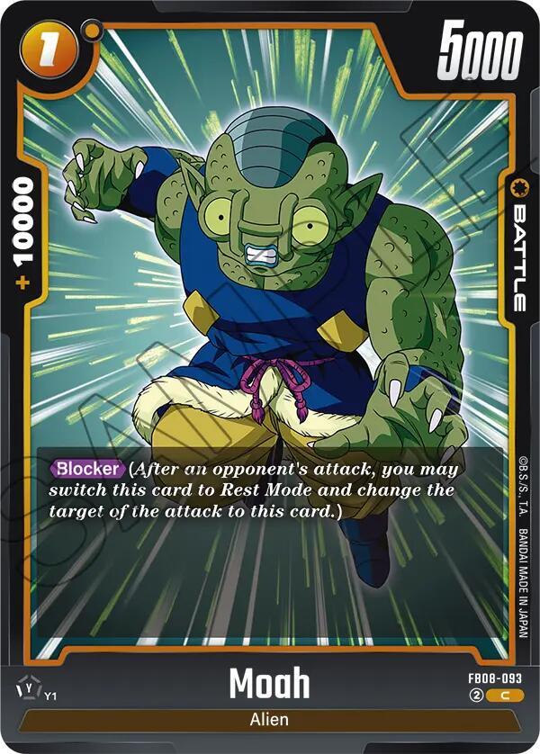 Moah, Saiyan's Pride FB08-093