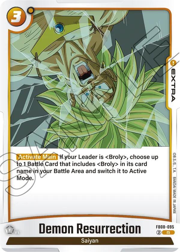 Demon Resurrection, Saiyan's Pride FB08-095