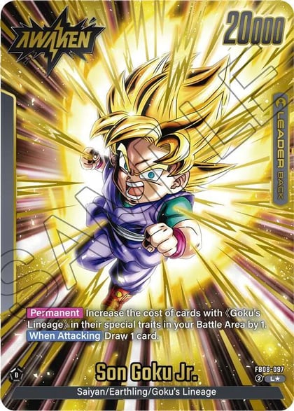 Son Goku Jr. - FB08-097 (Alternate Art), Saiyan's Pride FB08-097
