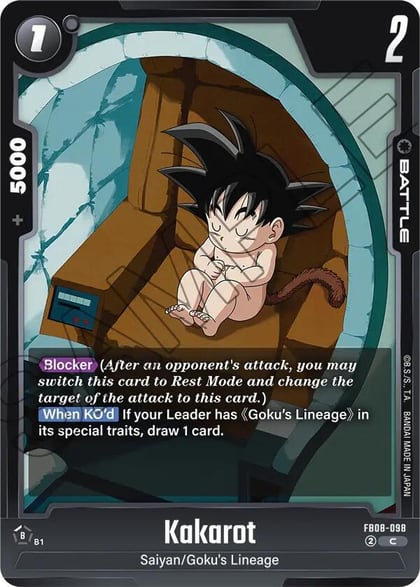 Kakarot - FB08-098, Saiyan's Pride FB08-098