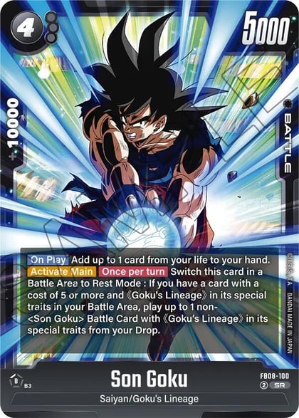 Son Goku - FB08-100, Saiyan's Pride FB08-100