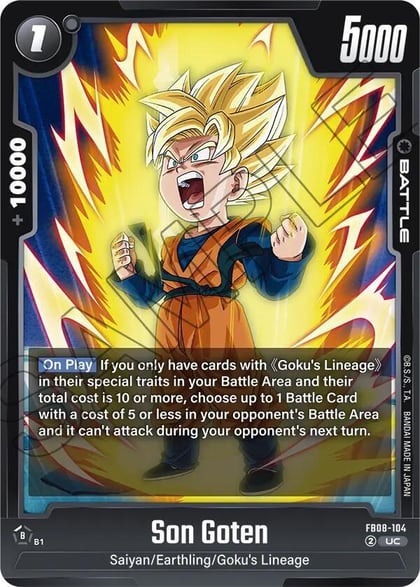 Son Goten, Saiyan's Pride FB08-104