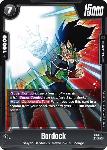 Bardock - FB08-111, Saiyan's Pride FB08-111