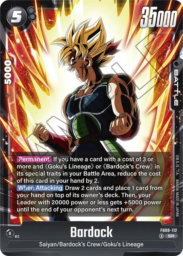 Bardock - FB08-112, Saiyan's Pride FB08-112