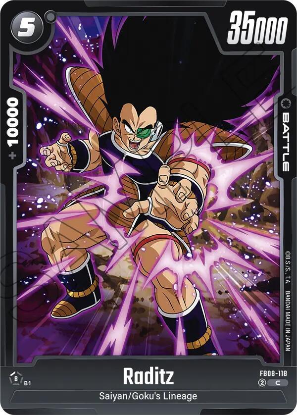Raditz - FB08-118, Saiyan's Pride FB08-118