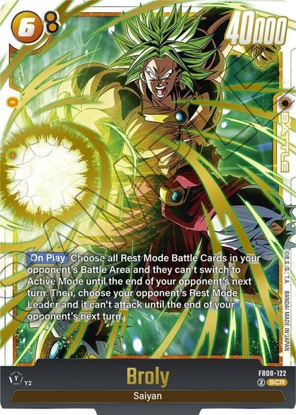 Broly - FB08-122, Saiyan's Pride FB08-122