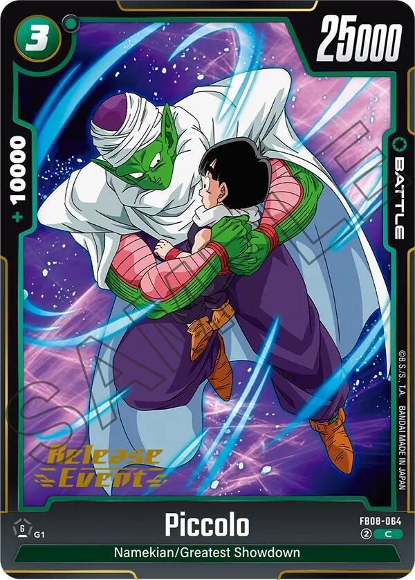 Piccolo - FB08-064, Saiyan's Pride Release Event Cards FB08-064