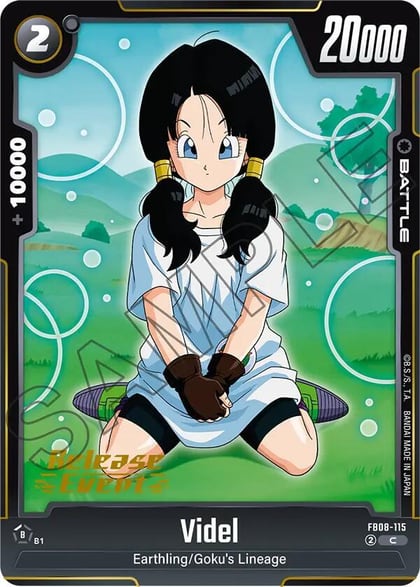 Videl - FB08-115, Saiyan's Pride Release Event Cards FB08-115