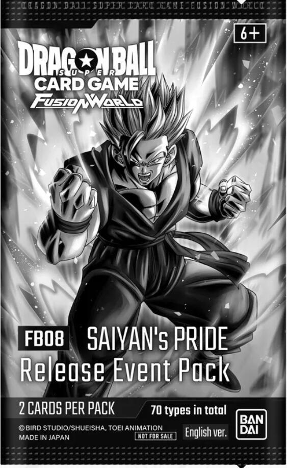 FB08 Saiyan's Pride Release Event Pack, Saiyan's Pride Release Event Cards P666884