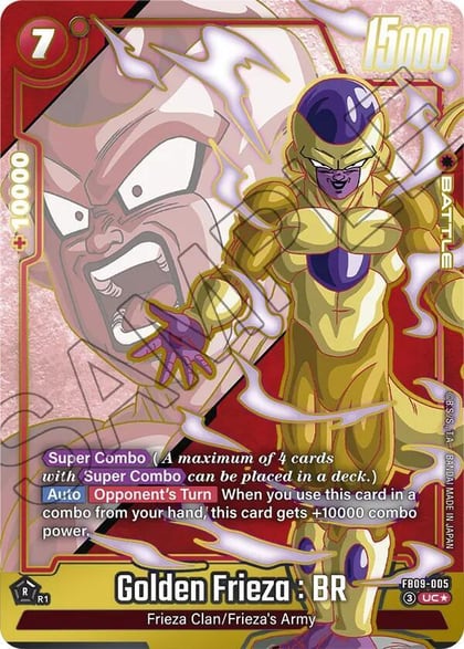 Golden Frieza : BR (Alternate Art), Dual Evolution FB09-005