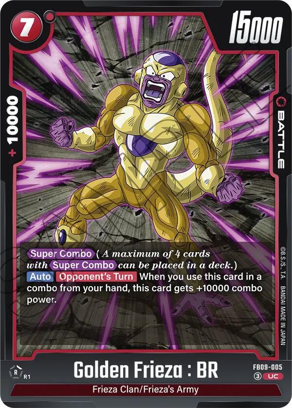 Golden Frieza : BR, Dual Evolution FB09-005