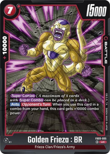 Golden Frieza : BR, Dual Evolution FB09-005