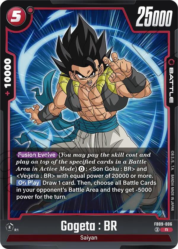 Gogeta : BR - FB09-006, Dual Evolution FB09-006
