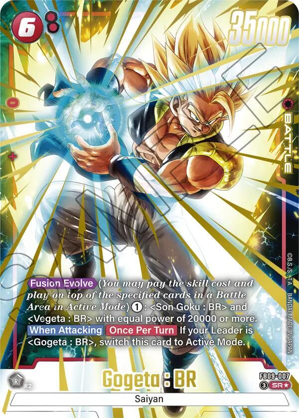 Gogeta : BR - FB09-007 (Alternate Art), Dual Evolution FB09-007