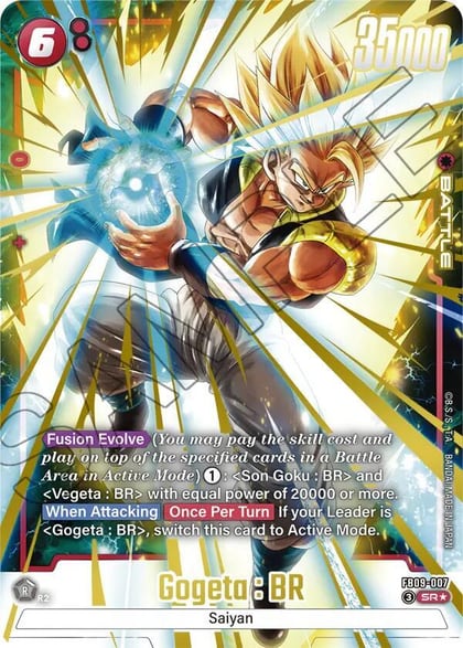 Gogeta : BR - FB09-007 (Alternate Art), Dual Evolution FB09-007