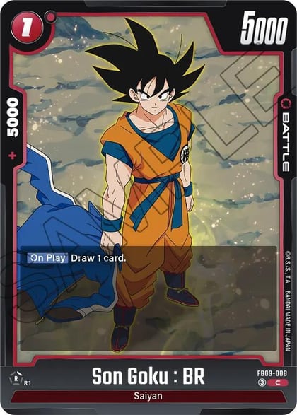 Son Goku : BR - FB09-008, Dual Evolution FB09-008