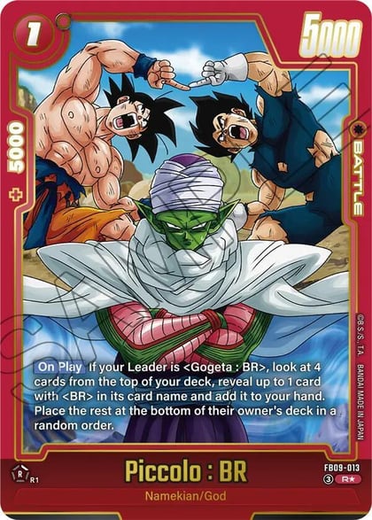 Piccolo : BR (Alternate Art), Dual Evolution FB09-013
