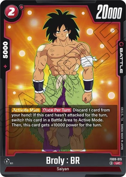 Broly : BR, Dual Evolution FB09-015