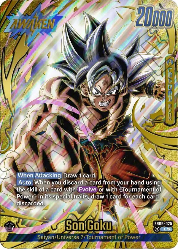 Son Goku - FB09-025 (Super Alternate Art), Dual Evolution FB09-025