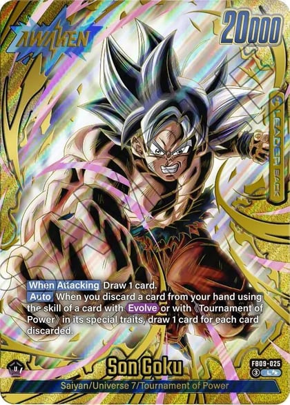 Son Goku - FB09-025 (Super Alternate Art), Dual Evolution FB09-025