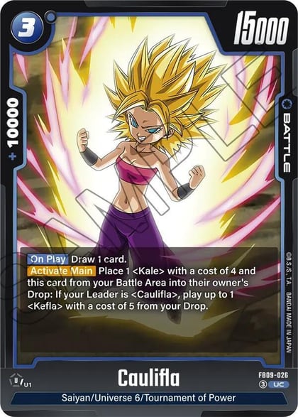Caulifla, Dual Evolution FB09-026