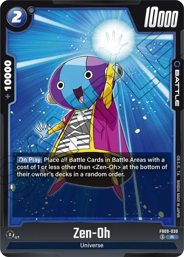 Zen-Oh - FB09-030, Dual Evolution FB09-030