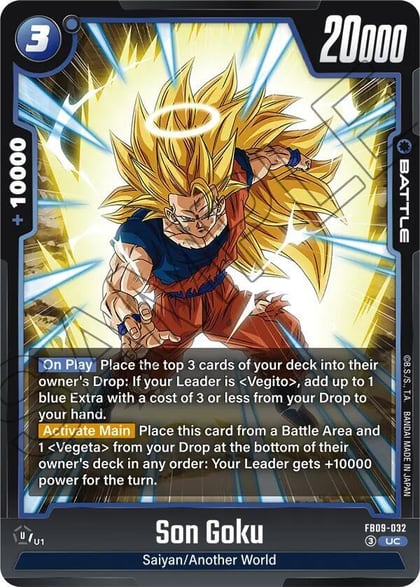 Son Goku - FB09-032, Dual Evolution FB09-032
