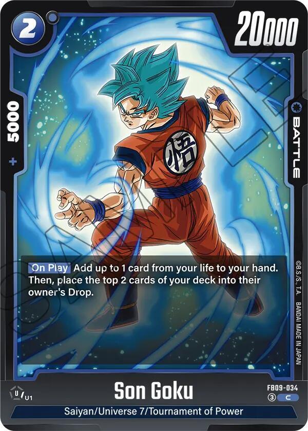 Son Goku - FB09-034, Dual Evolution FB09-034