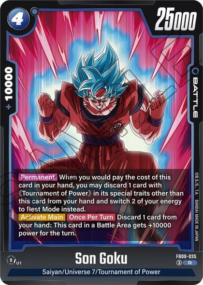 Son Goku - FB09-035, Dual Evolution FB09-035