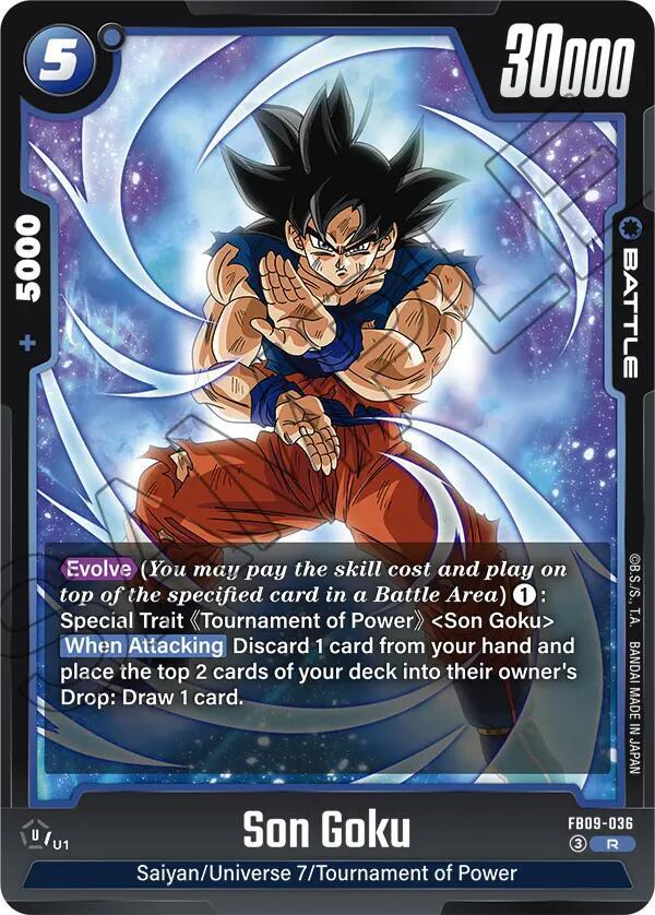 Son Goku - FB09-036, Dual Evolution FB09-036
