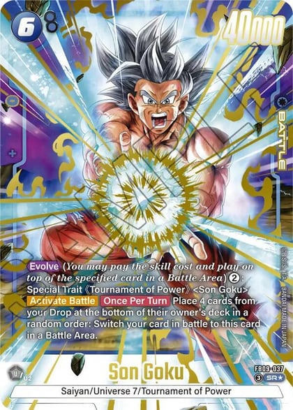 Son Goku - FB09-037 (Alternate Art), Dual Evolution FB09-037