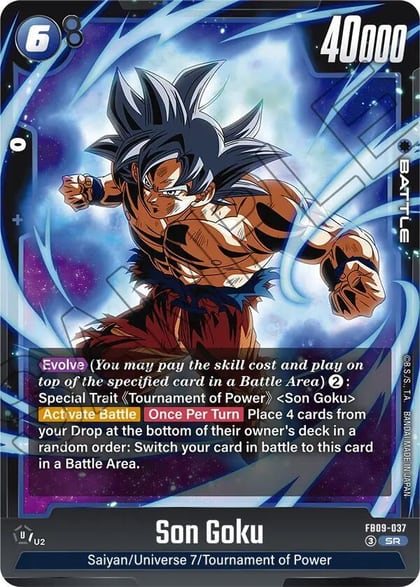 Son Goku - FB09-037, Dual Evolution FB09-037