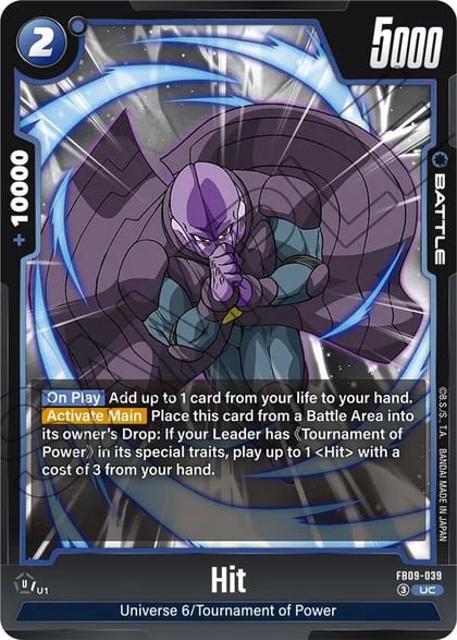 Hit, Dual Evolution FB09-039